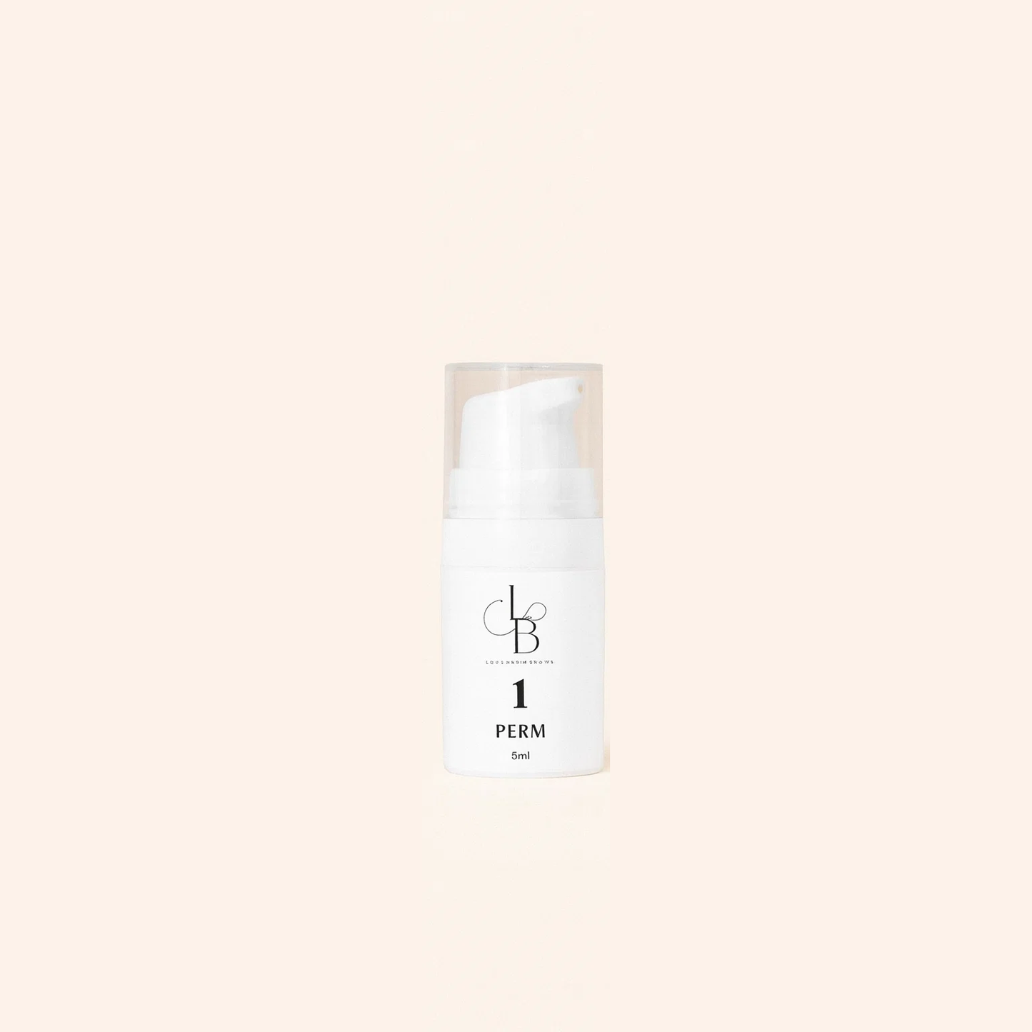 Luxsherribrows step 1 - perm